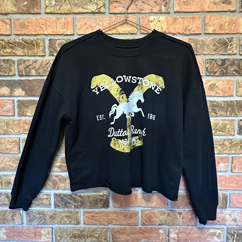 Yellowstone Cropped Sweatshirt